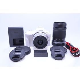 キヤノン(Canon)の【1,000回以下 極美品】Canon EOS R50 ダブルズームキット(ミラーレス一眼)