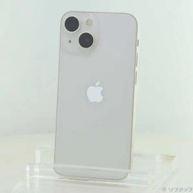 ソフマップ 〔中古品〕 iPhone13 mini 128GB スターライト MLJE3J／A SIMフリー【305】