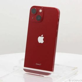 ソフマップ 〔中古品〕 iPhone13 mini 128GB プロダクトレッド MLJG3J／A SIMフリー【305】