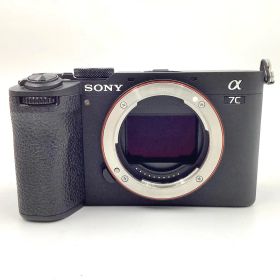 【全額返金保証】【最速発送】Sony デジタル一眼 α7C II ILCE-7CM2 ボディ ブラック 美品 動作確認済