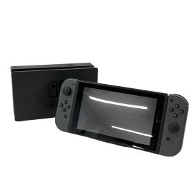 NINTENDO HAC-001 Switch グレー 任天堂 ニンテンドー ゲーム機 Joy-Con Switchドッグ 中古 W11164689