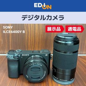 【00101】 ソニー SONY デジタルカメラ ILCE6400Y B
