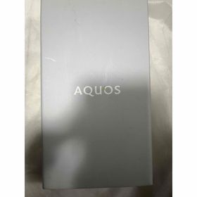 シャープ(SHARP)のSHARP AQUOS sense6s SH-RM19s ブラック(スマートフォン本体)