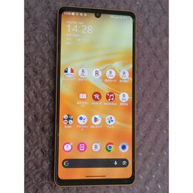 シャープ(SHARP)の AQUOS sense6s SH-RM19 64GB ライトカッパー(スマートフォン本体)