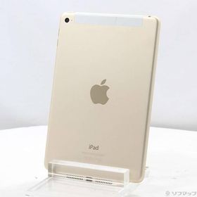 〔中古〕Apple(アップル) iPad mini 4 128GB ゴールド MK782J／A SoftBank〔377-ud〕