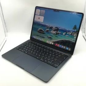 【中古】Apple MacBook Air 13インチ CTO (M3,2024) ミッドナイト M3(CPU:8C/GPU:10C)/16G/256G【福岡筑紫】保証期間１ヶ月【ランクB】