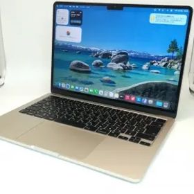 【中古】Apple MacBook Air 13インチ CTO (M3,2024) スターライト M3(CPU:8C/GPU:10C)/16G/1T【宇田川】保証期間１ヶ月【ランクA】