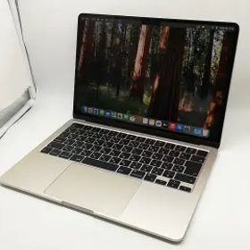 【中古】Apple MacBook Air 13インチ CTO (M3,2024) スターライト M3(CPU:8C/GPU:10C)/24G/512G【横浜】保証期間１ヶ月【ランクA】