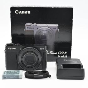 Canon PowerShot G9X Mark II ブラック
