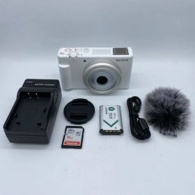 【動作確認済】SONY ZV-1F ホワイト VLOGカメラ