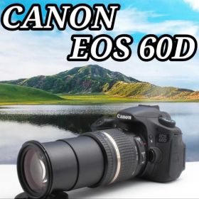 本格中級機｜Canon EOS 60D★自撮りOK！バリアングル液晶★動作良好