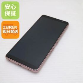美品 F-02L arrows Be3 ピンク スマホ 本体 白ロム 土日祝発送OK 01000