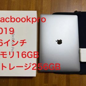 Apple MacBook Pro 2019 16インチ 256gb メモリ16