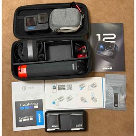 ゴープロ(GoPro)の【美品】GoPro HERO12 BLACK セット アクションカメラ(ビデオカメラ)
