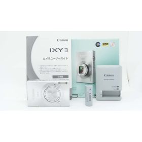 【D2098】 Canon IXY 3 シルバー 箱付き キャノン イクシ(コンパクトデジタルカメラ)