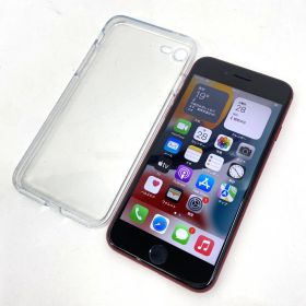 【SIMフリー】 iPhone SE(第3世代) 64GB (PRODUCT)RED MMYE3J/A バッテリー最大容量100％ 本体のみ※中古/利用○