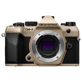 [新品]OM SYSTEM OM-5 Mark II ボディー サンドベージュ