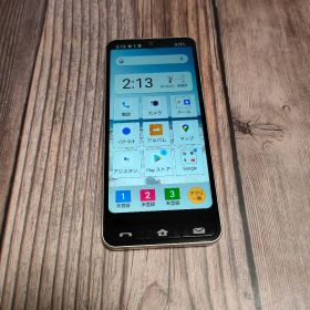 SHARP BASIO active SHG09 SIMフリー シルバー 美品