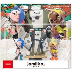 【予約前日出荷】[ACC][Switch2] amiibo(アミーボ) すりみ連合セット[フウカ【レイダース】/ウツホ【レイダース】/マンタロー【レイダー