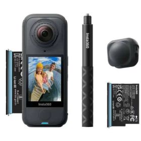 Insta360Insta360 X4 Air スターターキット【CINSAAFA-SE03】グラファイトブラックアクションカメラ[6977644764763]
