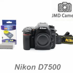 ■完動品 ほぼ新品 Nikon D7500 デジタル一眼レフ ショット数80