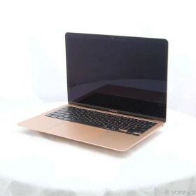 ソフマップ 〔中古品〕 MacBook Air 13.3-inch Late-2020 MGND3J／A Apple M1 8コアCPU_7コアGPU 8GB SSD256GB ゴールド 〔26.3 Tahoe〕【377】
