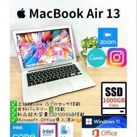 Office2024 MacBook Air13 Win11Pro SSD1TB