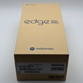 キョー様 SoftBank motorola edge 50s pro ブラック