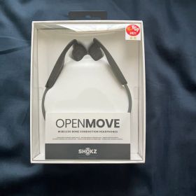SHOKZ OPENMOVE ワイヤレス骨伝導イヤホン グレー