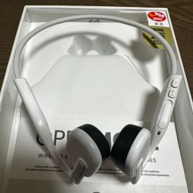 SHOKZ OpenMove ワイヤレス骨伝導イヤホン ホワイト