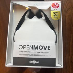 SHOKZ OPENMOVE 骨伝導イヤホン グレー