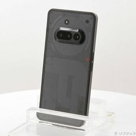 〔中古〕Nothing Phone (3a) 128GB ブラック A10400154 SIMフリー〔269-ud〕