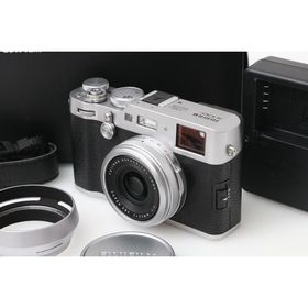 【全額返金保証】並品｜富士フイルム X100F シルバー CA01-M6209-2Q3