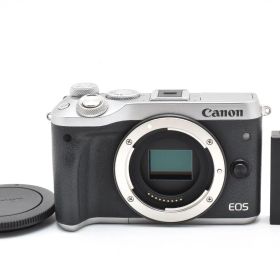 ★極上★ キヤノン Canon EOS M6 ボディ シルバー 《バッテリー付！》★完動品★ #A603146