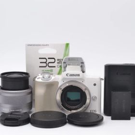 ■ 美品 ■ キャノン Canon EOS Kiss M ホワイトレンズキット