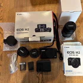 Canon EOS M2 (W) ミラーレス一眼