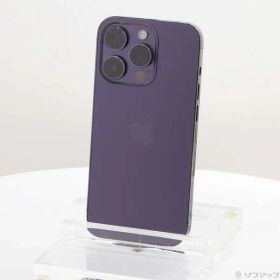 ソフマップ 〔中古品〕 iPhone14 Pro 256GB ディープパープル MQ1E3J／A SIMフリー【348】
