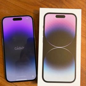 iPhone 14pro SIM FREE本体 128GB 背面ひび割れあり