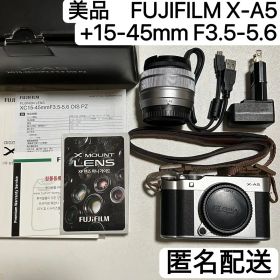 【超美品】FUJIFILM X-A5 + FUJINON 15-45mm レンズ