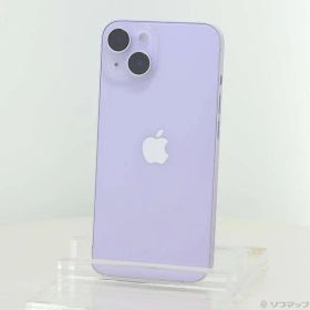 ソフマップ 〔中古品〕 iPhone14 128GB パープル MPUY3J／A SIMフリー【305】