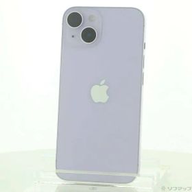 ソフマップ 〔中古品〕 iPhone14 128GB パープル MPUY3J／A SIMフリー【297】