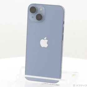 ソフマップ 〔中古品〕 iPhone14 128GB ブルー MPVJ3J／A SIMフリー【262】