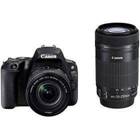 Canon 「EOS Kiss X9」ダブルズームキット ダブルズームキット ブラック 良品 動作確認済み 1ヶ月保証付 初心者向け