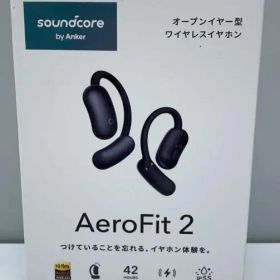 【新品未開封】soundcore AeroFit 2 イヤホン ブラック