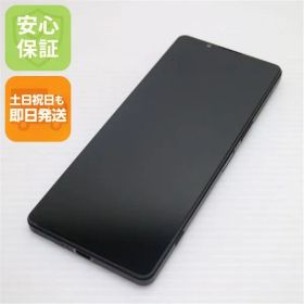 超美品 SOG10 Xperia 1 V ブラック AU スマホ SONY 即日発送 土日祝発送OK 00000