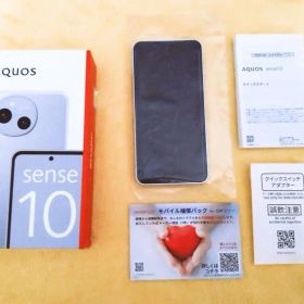 AQUOS sense10 SH-M33 128GB シルバー SIMフリー