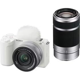 SONY デジタル一眼カメラ VLOGCAM ZV-E10M2X ダブルズームレンズキット [ホワイト]