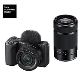 SONY ソニー VLOGCAM ZV-E10 II ダブルズームレンズキット ブラック ZV-E10M2X B【JAN:4548736160866】