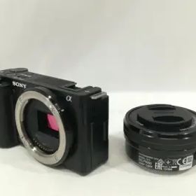 【中古】SONY VLOGCAM ZV-E10L パワーズームレンズキット ブラック【大阪本店】保証期間１ヶ月【ランクB】