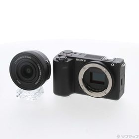 (中古)SONY VLOGCAM ZV-E10 II パワーズームレンズキット ブラック ZV-E10M2K B(258-ud)
